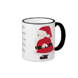 Schlechter Pinguin-und Sankt-Weihnachtsbecher Kaffee Tasse