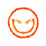Schlechter Smiley Postkarte