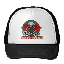 Schlechtes Clown-Monster Baseball Kappe