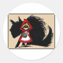 Schlechtes Rotkäppchen Sticker