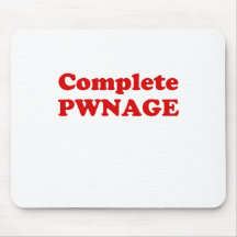 Schließen Sie Pwnage ab Mauspad