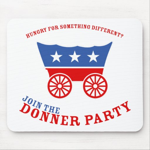 Schließen Sie sich dem Donner Party Mousepad an