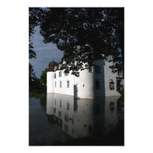 Schloss Bottmingen, Basel, die Schweiz Fotodruck