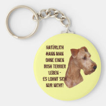 Schlüsselanhänger "Irish Terrier"