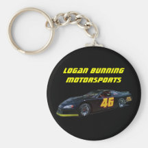 Schlüsselketten-Logan Bunning Motorsports Schlüsselband