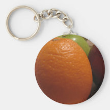 Schlüsselketten-Orange und Äpfel Schlüsselband