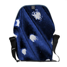 Schmetterling beschmutzt Kunst-Rickshaw-Bote-Tasch Kuriertasche