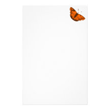 Schmetterling butterfly personalisiertes büropapier