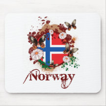 Schmetterling Norwegen Mousepad
