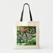 Schmetterlings-Blumen Tasche