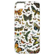 Schmetterlings-Collage Etui Fürs iPhone 5