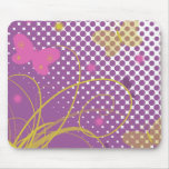 Schmetterlings-Garten Mousepads