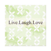Schmetterlings-Inspirationen leben Lachen-Liebe Leinwand Drucke