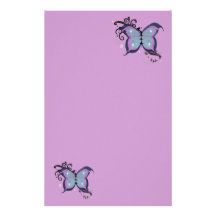 Schmetterlings-Schein Büropapier