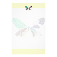 Schmetterlingsfarben Personalisierte Druckpapiere