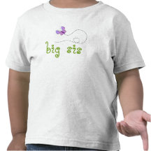 Schmetterlingst-shirt der großen Schwester