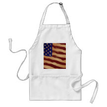 Schmutz-amerikanische Flagge Schürze