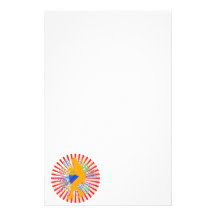 Schmutz-Baseball-Spieler-Briefpapier Personalisierte Druckpapiere