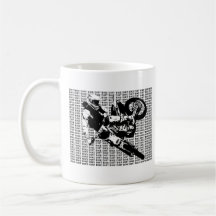 Schmutz-Fahrradmotocross-Becher Kaffee Haferl