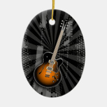 Schmutz-Gitarren-Verzierung Ornamente