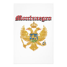 Schmutz-Montenegro-Wappen Entwürfe Bedrucktes Papier
