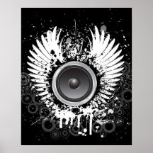 Schmutz-Musik-Entwurfs-Plakat
