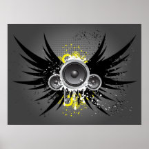 Schmutz-Musik-Entwurfs-Plakat