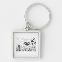 Schmutz-Rock Keychain Schlüsselband
