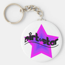 Schmutz-Stern Keychain Schlüsselanhänger