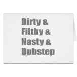 Schmutzig und schmutzig und Grimey und Dubstep Karten