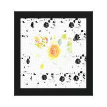 Schmutzige Rosen Leinwand Drucke