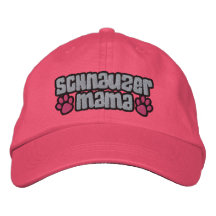 Schnauzer-Mutter Baseballmütze