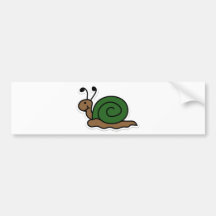 Schnecke Auto Sticker