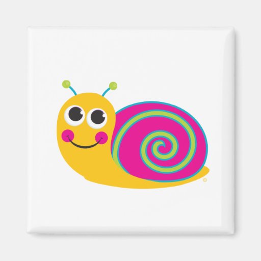 Schnecke-Magnet Kühlschrankmagnete