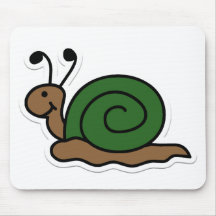 Schnecke Mauspads