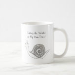 Schneckentempo-Becher Tasse