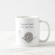 Schneckentempo-Becher Tasse