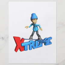 Schnee-Boarding Flyer