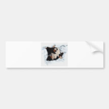 Schnee-Engel Autosticker