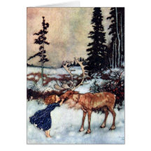 Schnee-Königin-Märchen mit Gerda-Karte
