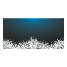 Schnee-Kristall-Einladungs-Karte D2 Bilder Karten
