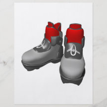 Schnee-Stiefel Individuelle Flyer