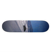 schneebedeckte Landschaft Skateboarddeck