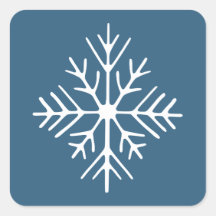 Schneeflocke-Aufkleber
