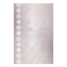 Schneeflocke-Grenzbronze-Folien-Feiertags-Briefpap Büropapier