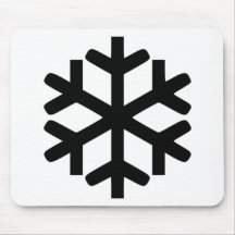 Schneeflocke Mousepad