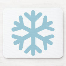 Schneeflocke Mousepads