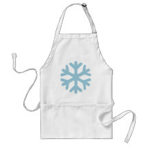 Schneeflocke Schürze