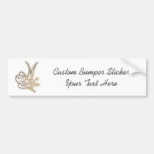 Schneeflocke-u. Piepmatz-Weihnachtsentwurf - Sepia Autosticker