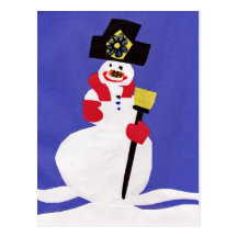 Schneemann durch VictoriaShaylee Postkarten